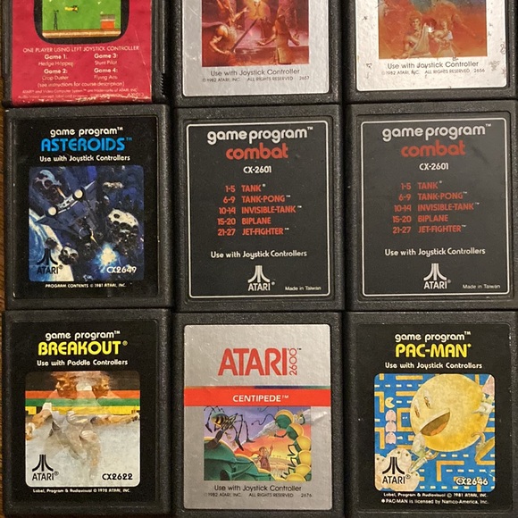 21 vintage Atari games, includes the earth dies Screaming 1983 - Picture 5 of 8